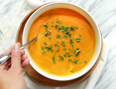 Apple Pumpkin Soup with Turmeric