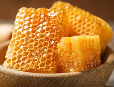 Skip the processed honey and buy the whole honeycomb - it's rich in all kinds of amazing bee products that can heal your body from the inside out.